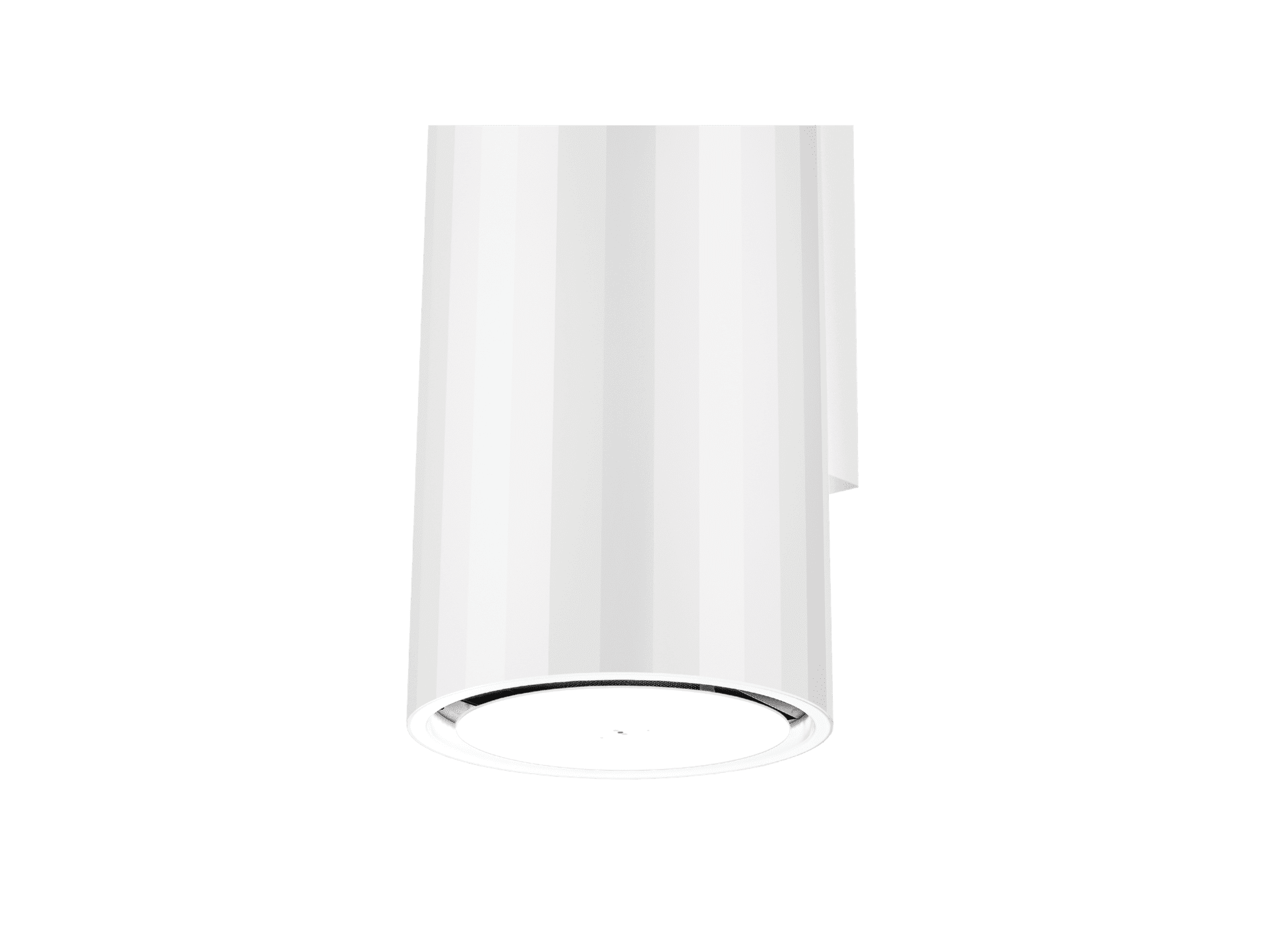 Biały okap przyścienny Ciarko Design kuchnia.