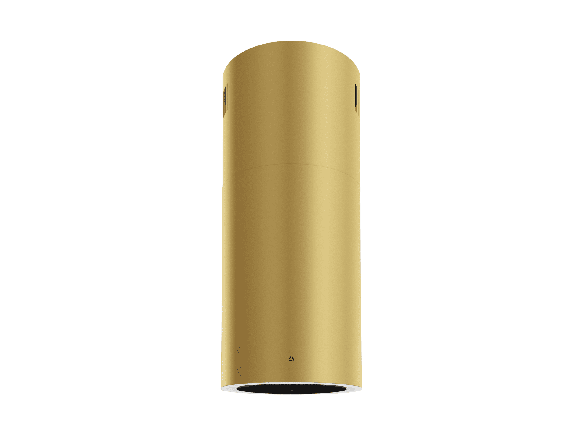 Złoty okap wyspowy marki Ciarko Design