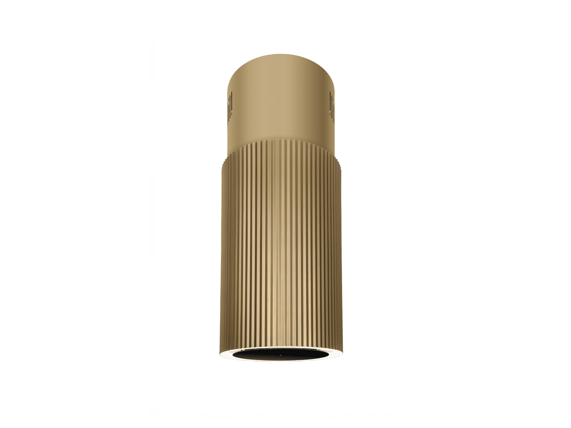 Złoty okap wyspowy Ciarko Design