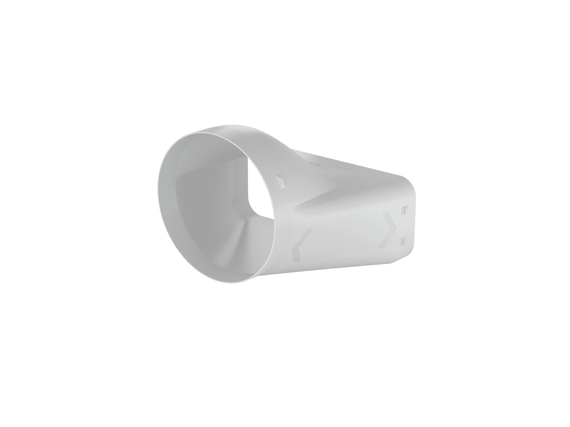 Round duct connector