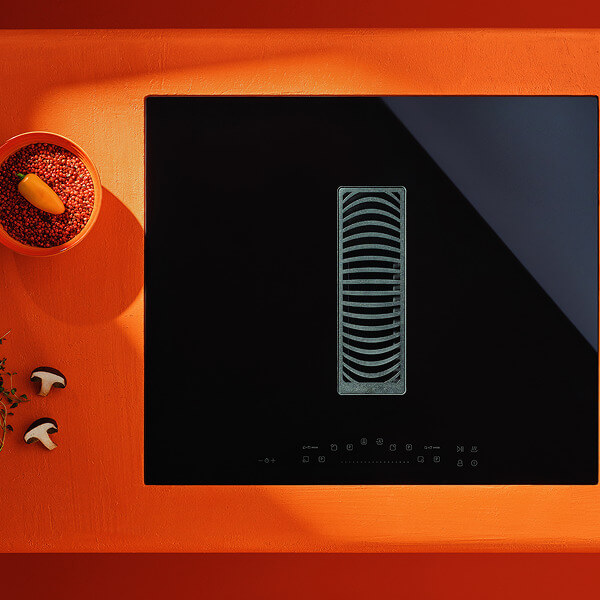 Induction cooktop features