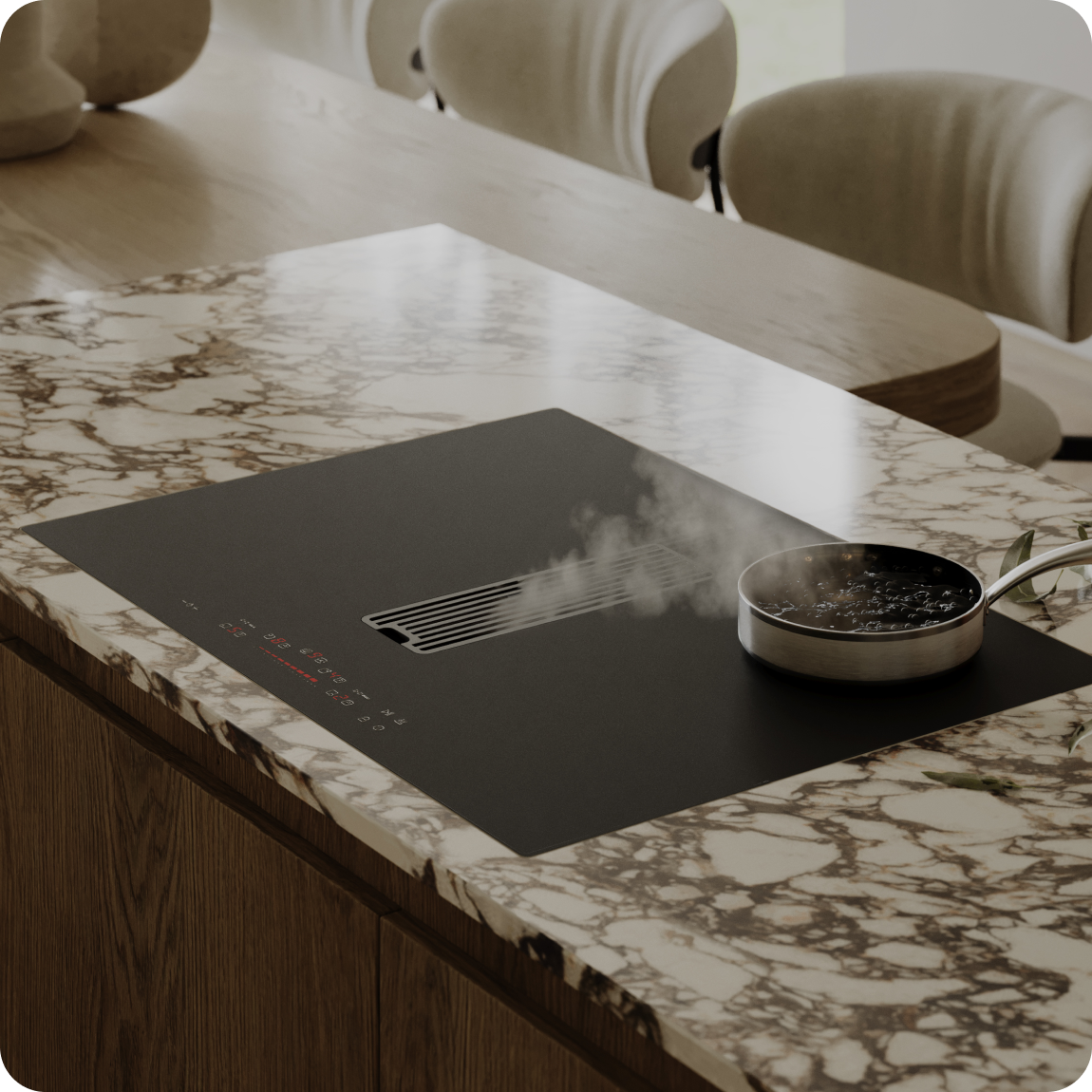 Functions of a kitchen hood